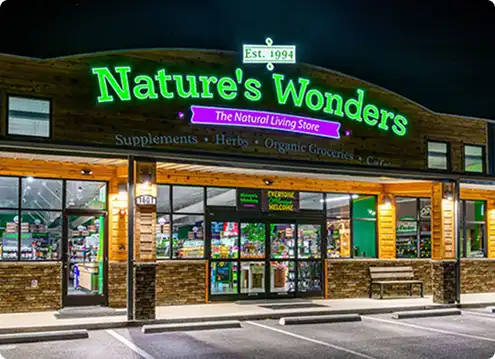 Nature's Wonders storefront in Branson, Missouri
